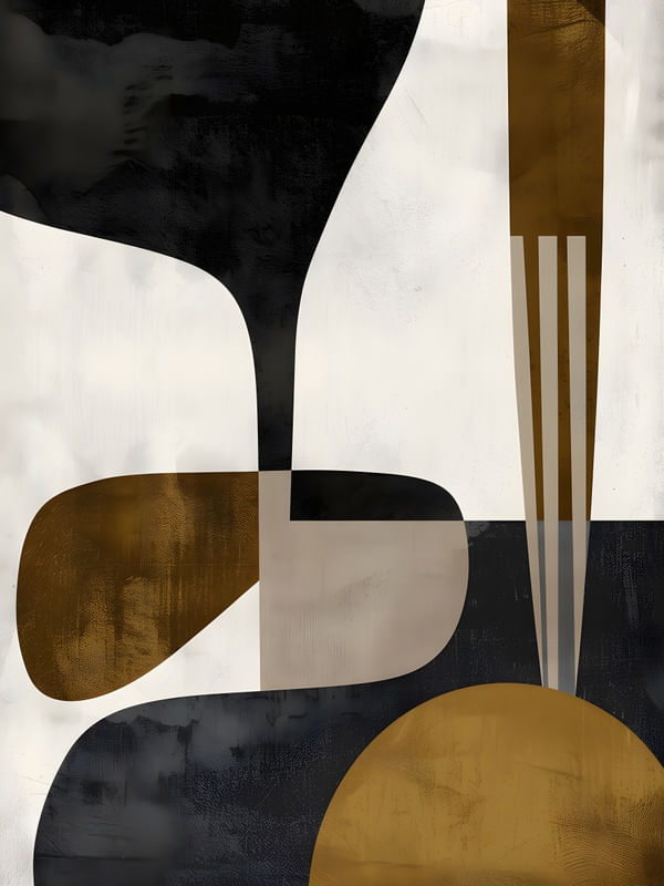 ORGANIC ABSTRACT - 55A - BY AI