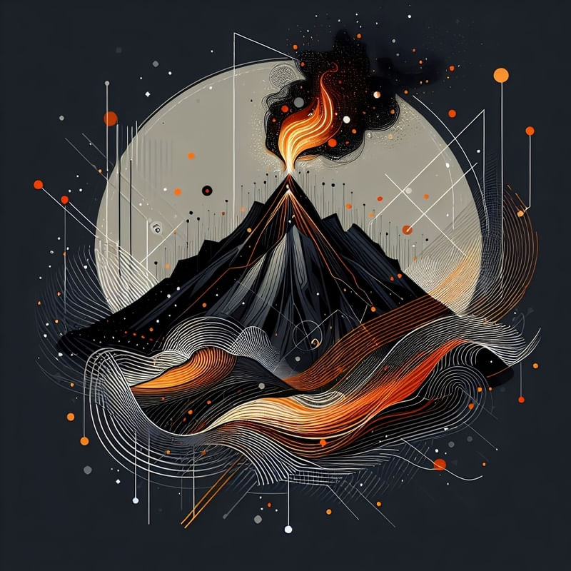 VULCÃO I BY AI