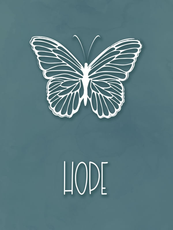 BORBOLETA DA ESPERANÇA