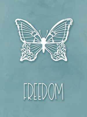 BORBOLETA DA LIBERDADE