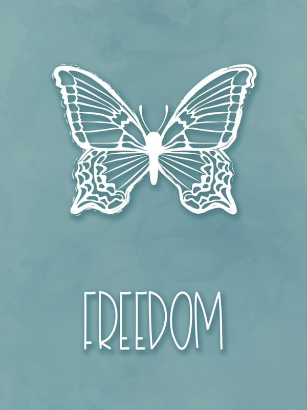 BORBOLETA DA LIBERDADE