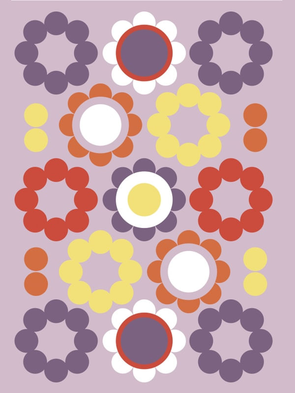 FLORES RETRÔ
