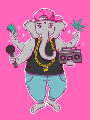 GANESHA RAP POR MACA