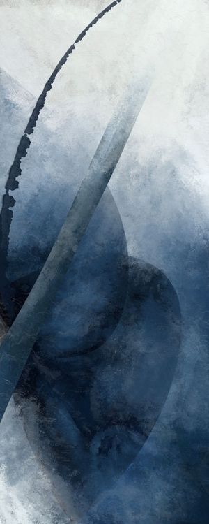 BLUE ABSTRACT V03