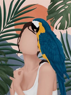 PRETTY PANTANAL WOMAN