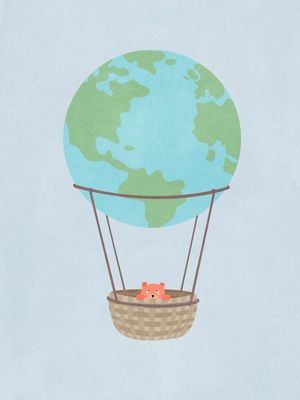 PLANETA BALÃO (AZUL)