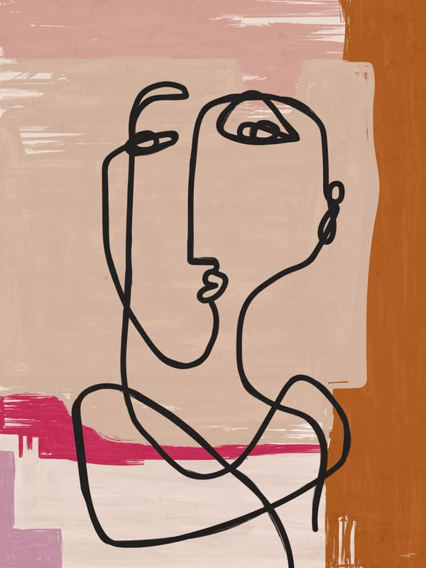CONTOUR ABSTRACT LOVE