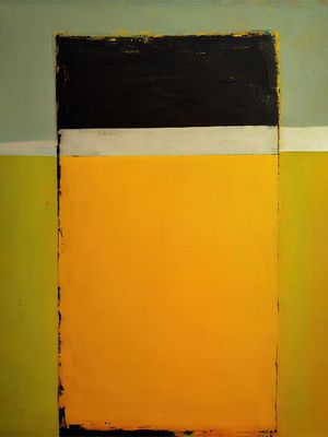 ABSTRATO CÍTRICO - AMARELO VERDE PRETO