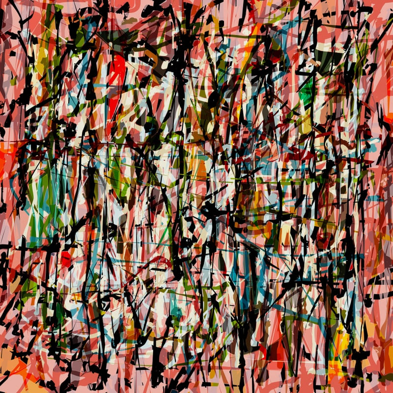 COLORED POLLOCK