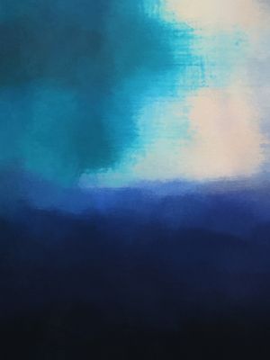 BRANCO E AZUL ABSTRATO