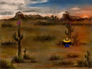DESCANSO EN EL DESIERTO