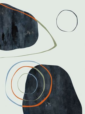 ABSTRACT BLUE VISION