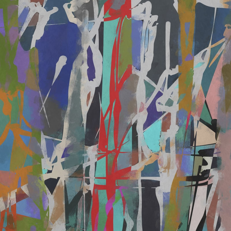 DESENHO ABSTRATO COLORIDO 3