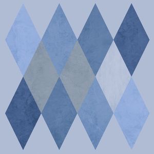 GEOMETRIA MODERNA AZUL