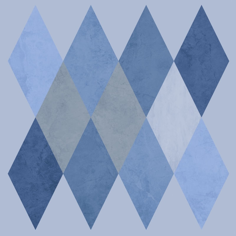 GEOMETRIA MODERNA AZUL