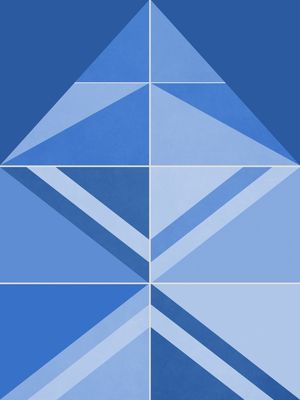 LINDA PIRÂMIDE AZUL