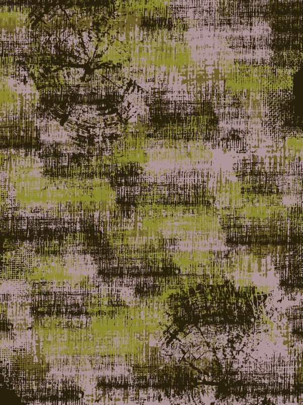 PINCELADAS EM VERDE- ABSTRATO