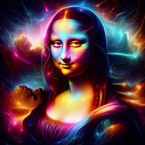MONA LISA COM EFEITO PLASMÁTICO-BY AI