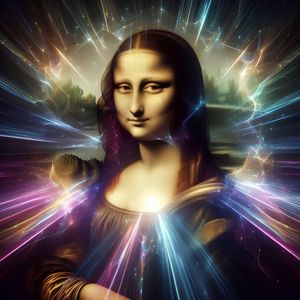 MONA LISA QUÂNTICA-BY AI