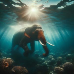 ELEFANTE SUBMERSO-BY AI