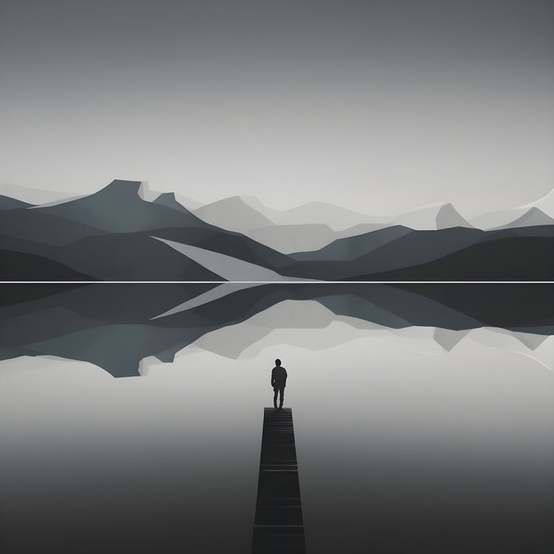 AN ABSTRACTION OF SOLITUDE BY AI