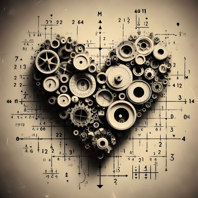 HEART MATH NO ESTILO EXPRESSIONISMO FILME ROMÂNTICO THREE BY AI