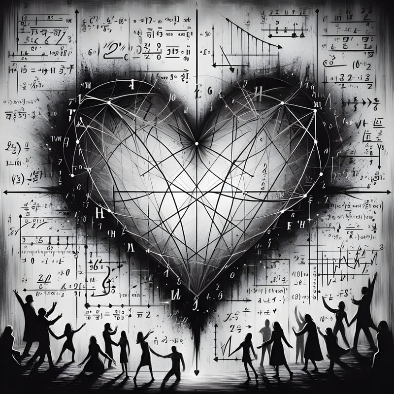HEART MATH NO ESTILO EXPRESSIONISMO FILME ROMÂNTICO FOUR BY AI