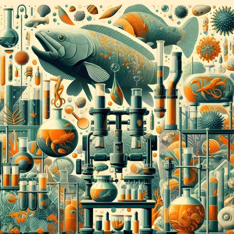 LABORATÓRIO SURREALISTA ESTILO FAUVISMO ANIMAL COLAGEM BY AI