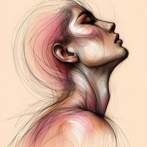 SKETCH OF THE HUMAN FORM BY AI