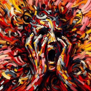 ANXIETY EXPRESSIONISM BY AI