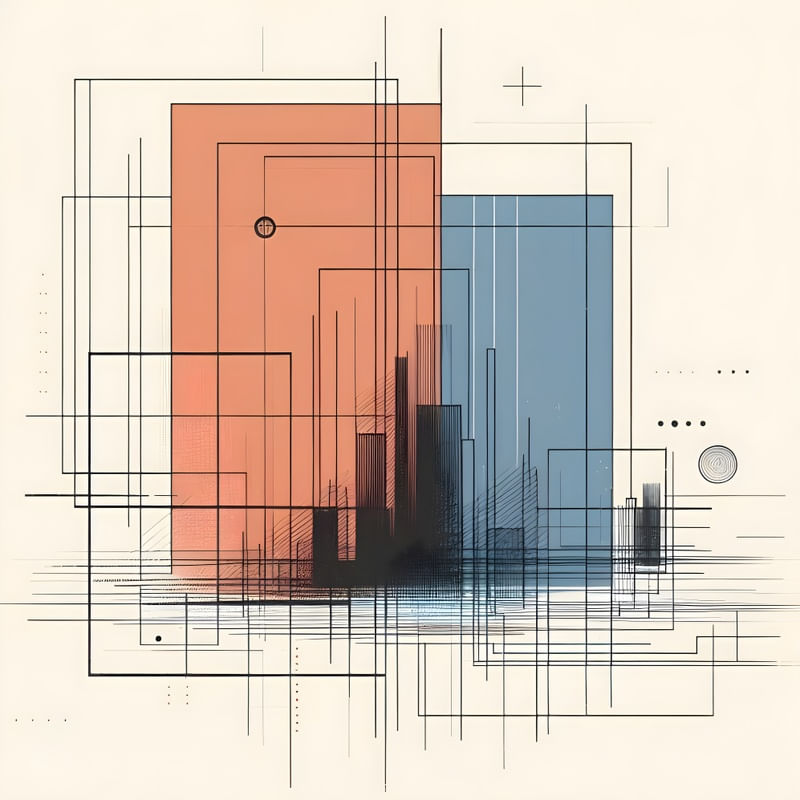SKETCH DE LINHAS MINIMALISTA THREE BY AI
