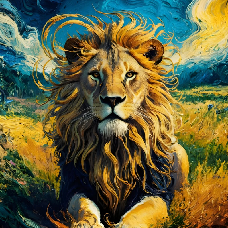 CAPTIVATING VINCENT VAN GOGH INSPIRED PAINTING BY AI