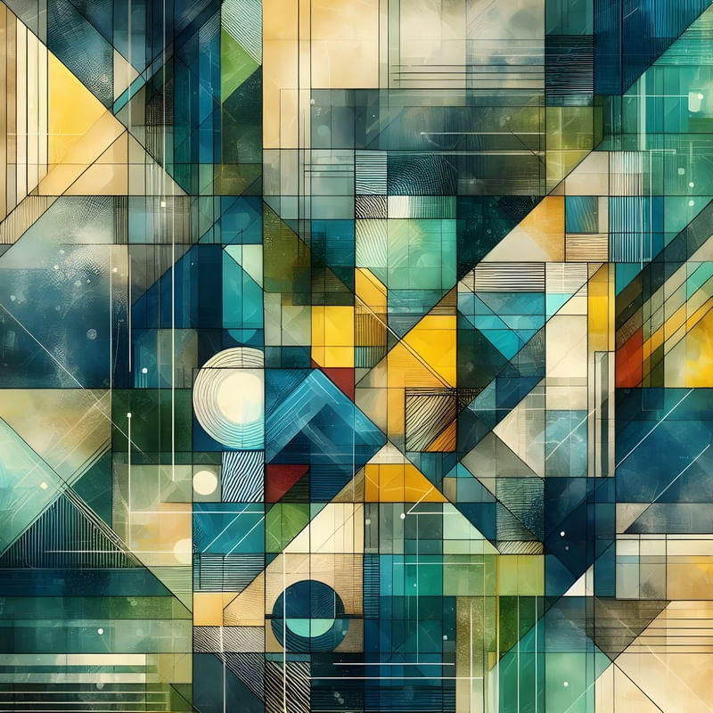 ABSTRACT COLORFUL VISIONS BY AI