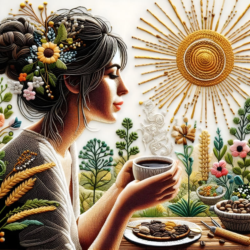 KNITTING INSPIRATION ART BY AI