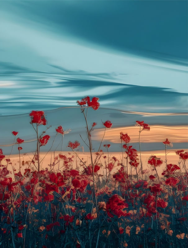 MINIMALIST ART PIECE FIVE BY AI