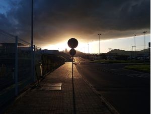 CITY SUNSET - POR FRAN CAMARGO