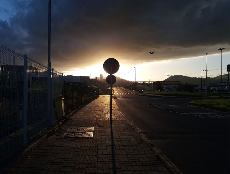 CITY SUNSET - POR FRAN CAMARGO