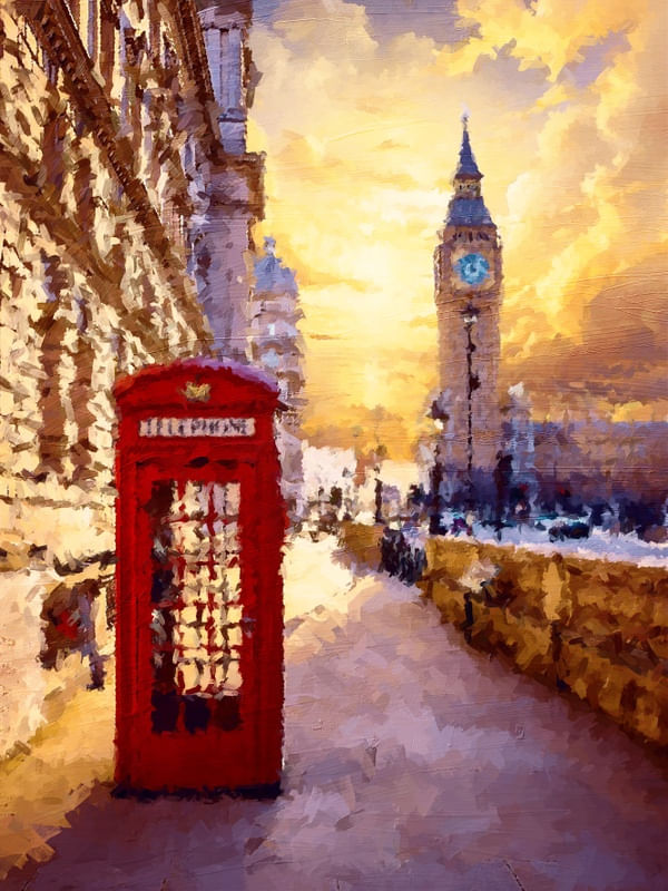 EVENING IN LONDON