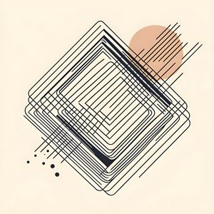 IMAGEM VETORES GEOMÉTRICO ABSTRATO BY AI