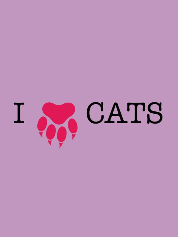 I LOVE CATS - ROSA