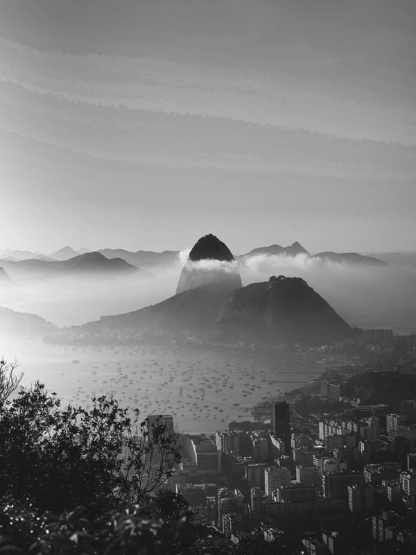 BAIA DE GUANABARA BW