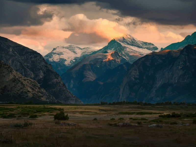 GOLDEN MOUNTAIN BY AI