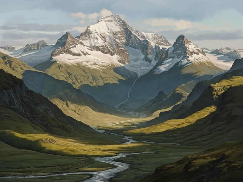 SILENT COLD VALLEY BY AI