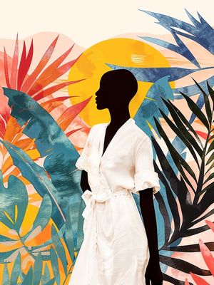 TROPICAL SERENITY 3 BY AI