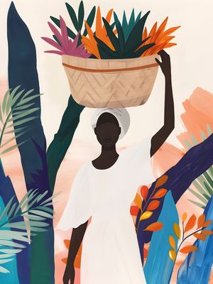 TROPICAL SERENITY 9 BY AI