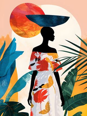 TROPICAL SERENITY 11 BY AI