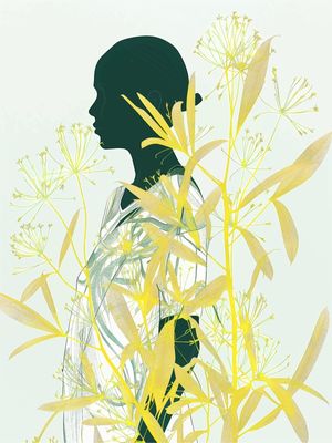 MULHER COM PÁSSAROS 04 BY AI