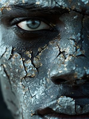 BLUE EYES BY AI