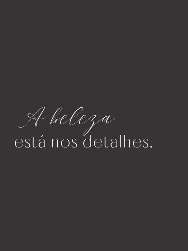 A BELEZA ESTÁ