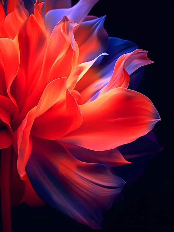 FLOWERS COLORFUL- 36A-BY AI